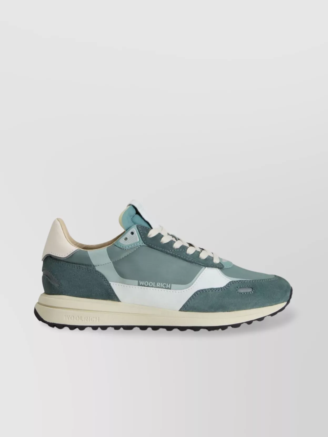 Woolrich Panelled Sneakers With Padded Ankle And Rubber Sole