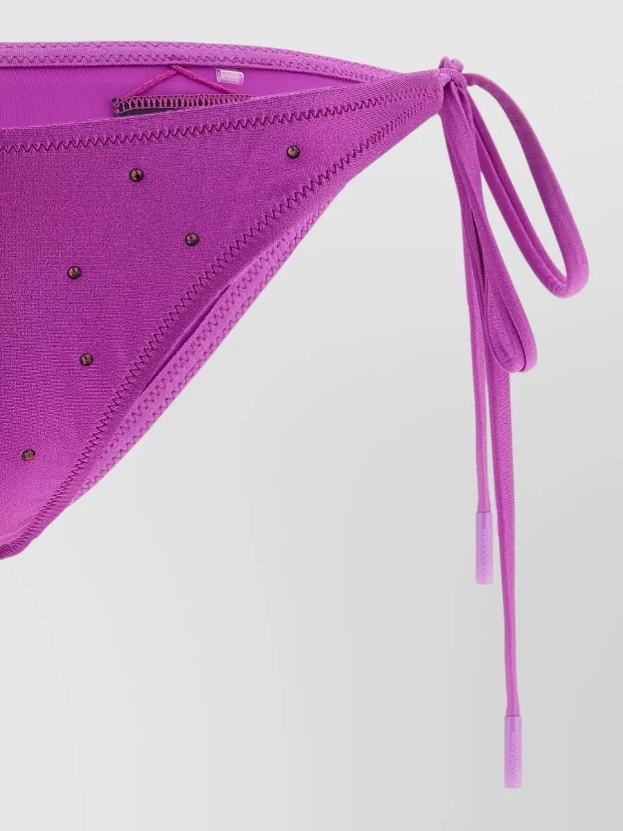 Goldbergh Crystal-Embellished Low-Rise Bikini Briefs