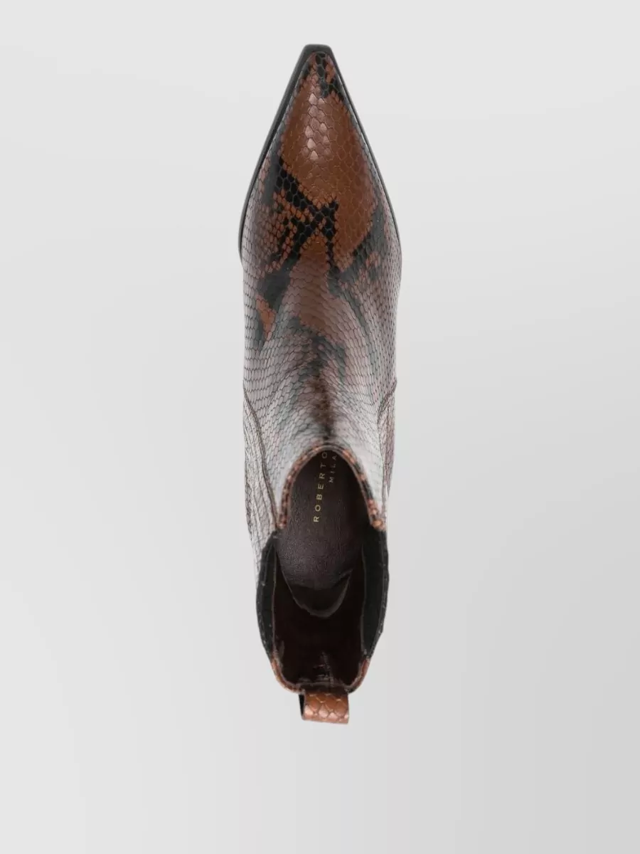 Roberto Festa Leather Ankle Boots