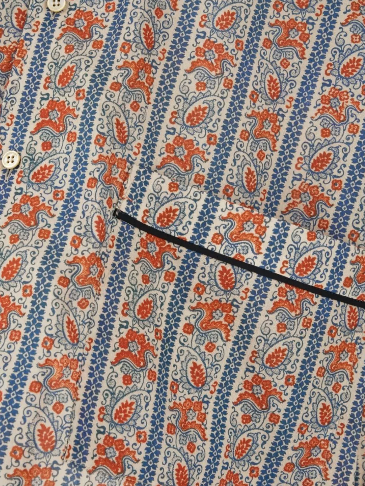 Valentino Pajama Shirt With "voyage Imaginaire" Print