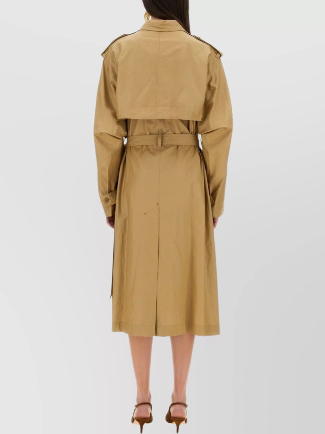 Isabel Marant Belted Double-breasted Trench Epaulettes Storm Flap