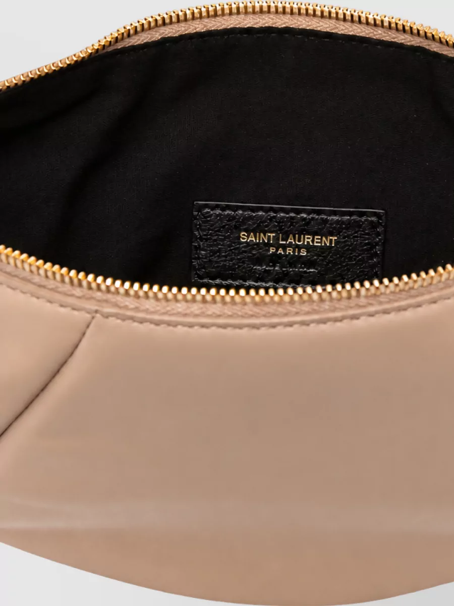 Saint Laurent Amalia Lamb Leather Shoulder Bag