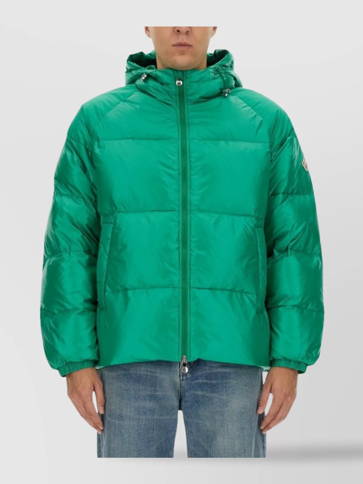 Pyrenex Quilted Hooded Jacket Featuring Elasticated Cuffs