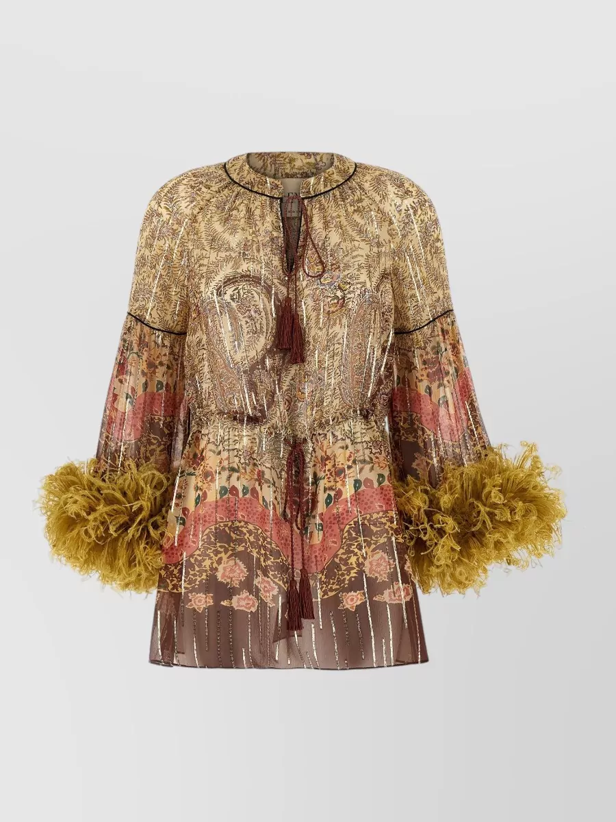 Valentino Garavani Silk Paisley Blouse