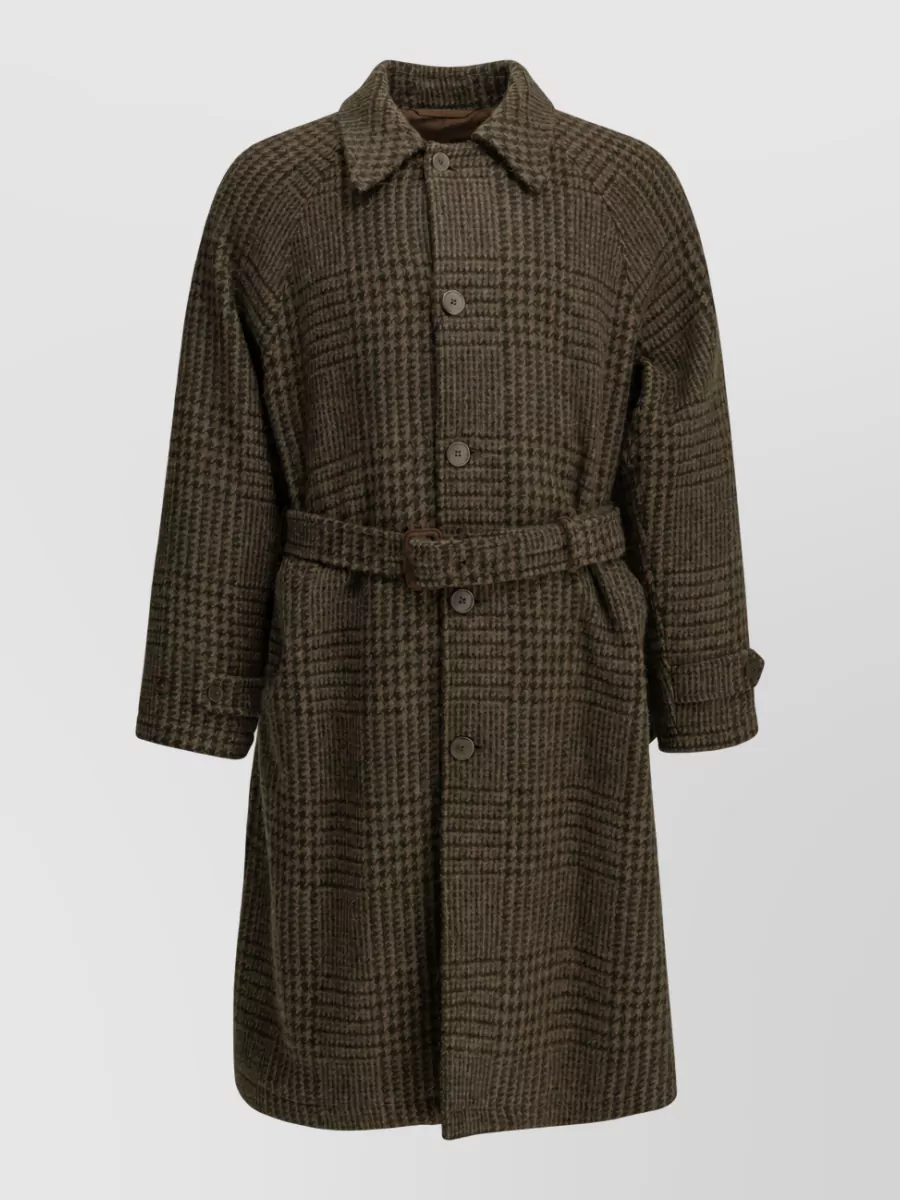 Polo Ralph Lauren Wool alpaca long single breasted coat