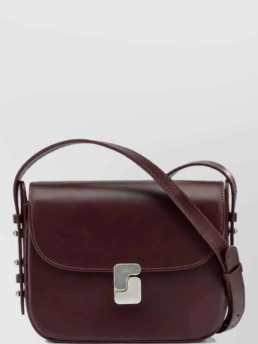 Soeur leather bellissima small shoulder bag