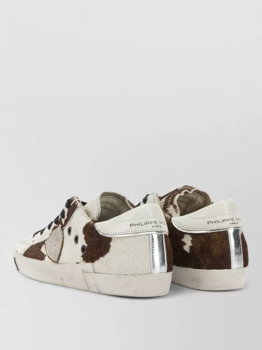 Philippe Model Leather Lace-Up Sneakers