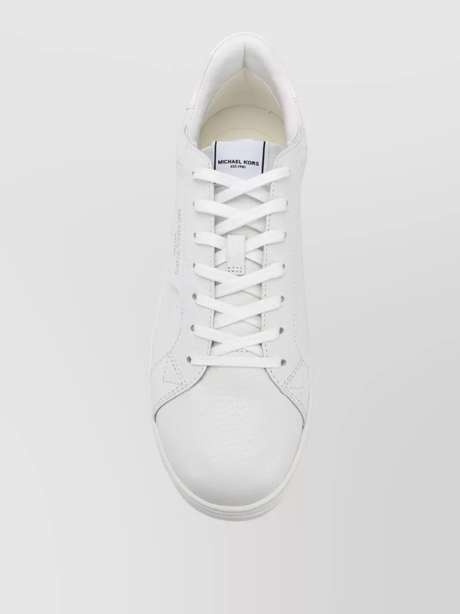 Michael Kors Keating Sneakers Round Toe Low Top Design