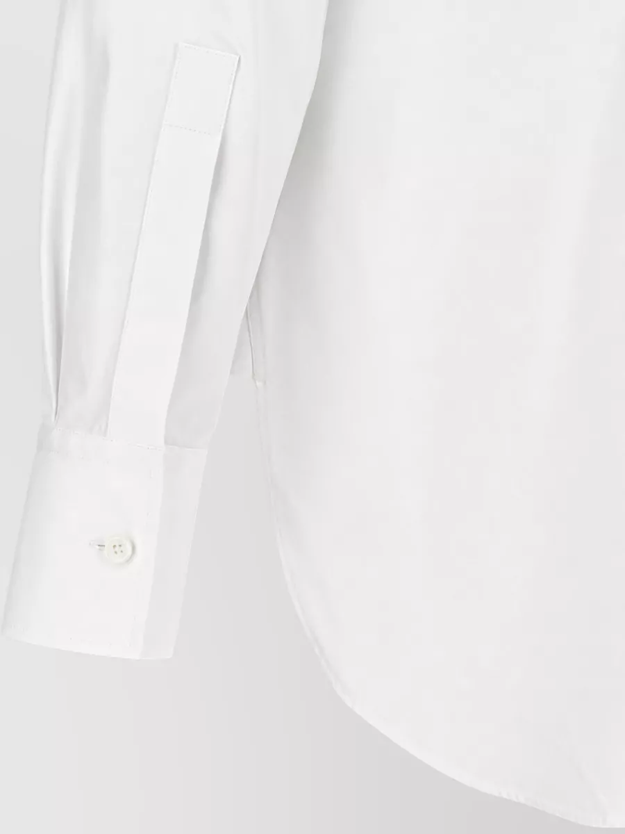 Burberry Embroidered Cotton Shirt