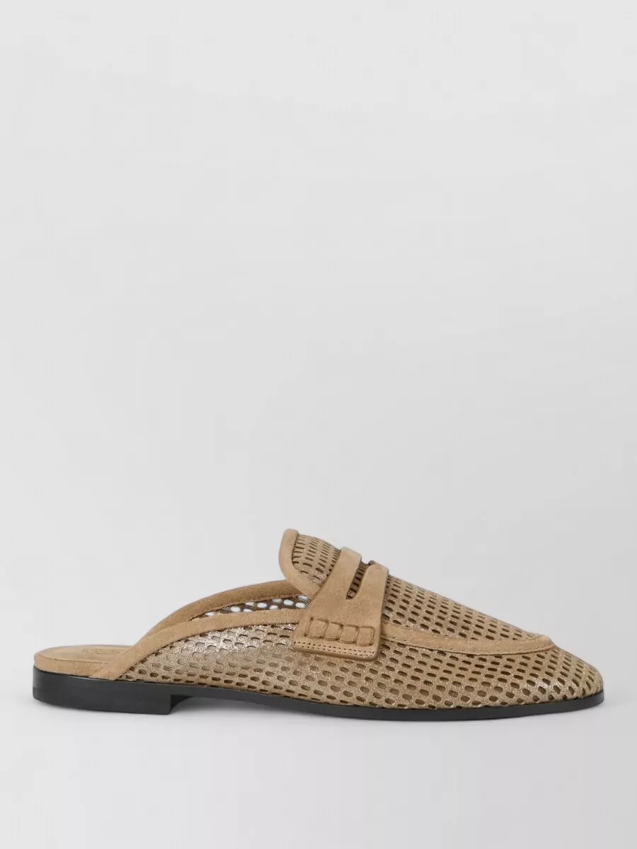 Brunello Cucinelli Leather Mules