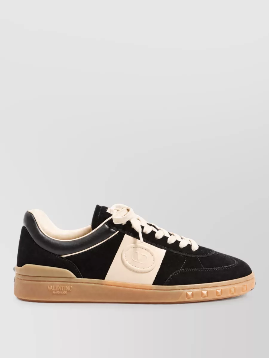 Valentino Garavani Silk Low-Top Sneakers