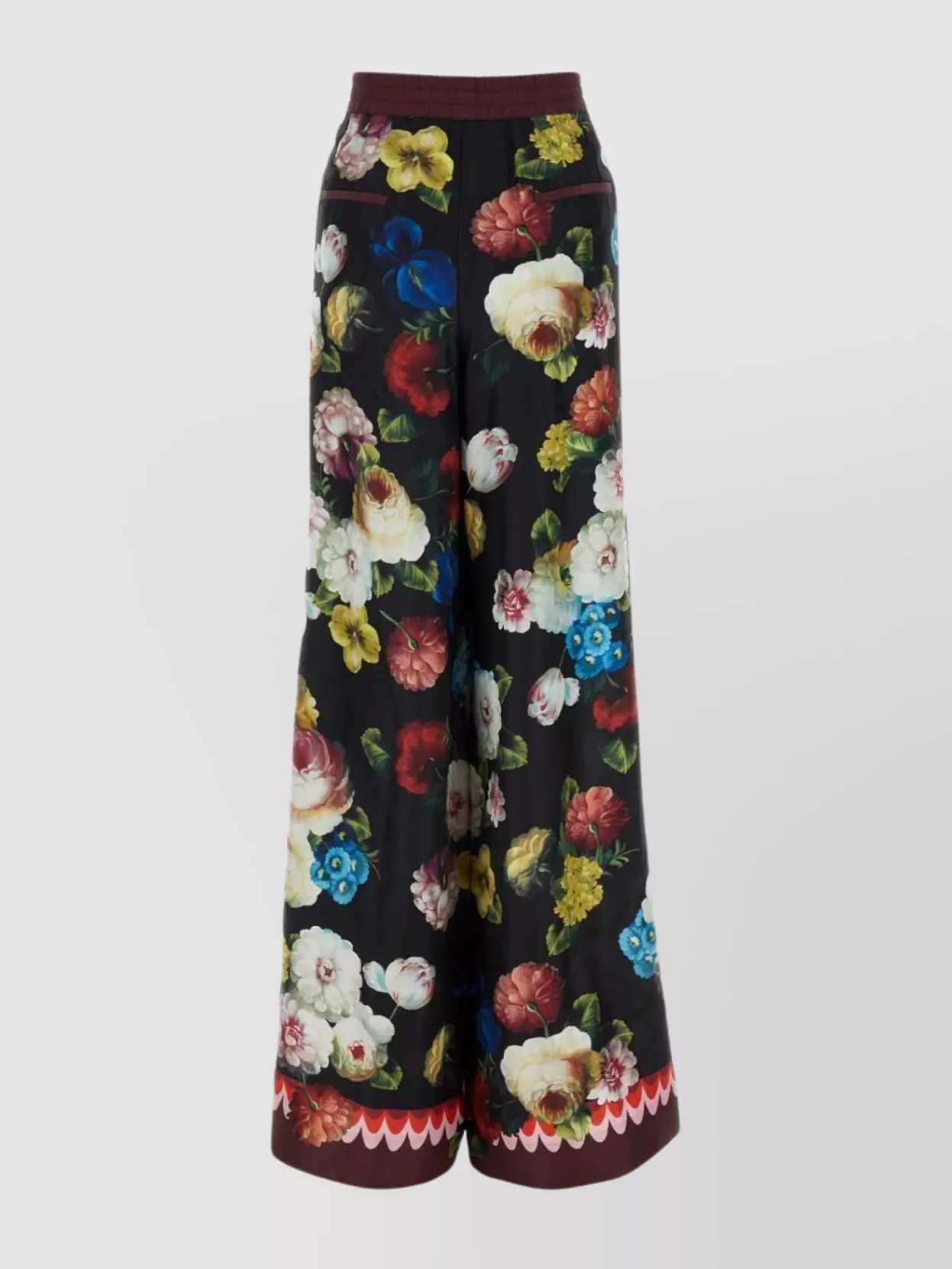 Shop Dolce & Gabbana Floral Print Twill Pyjama Pant