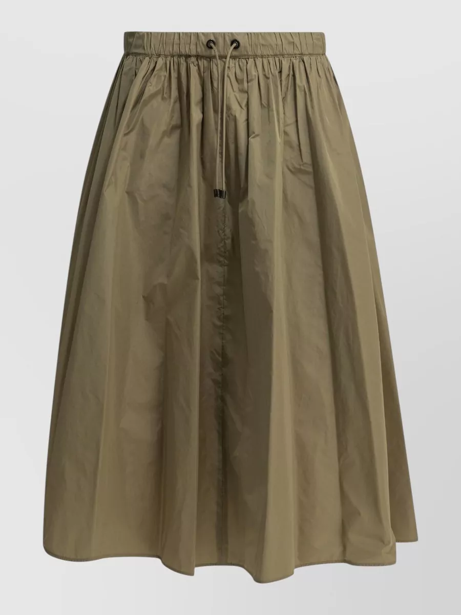 Max Mara silk a-line skirt