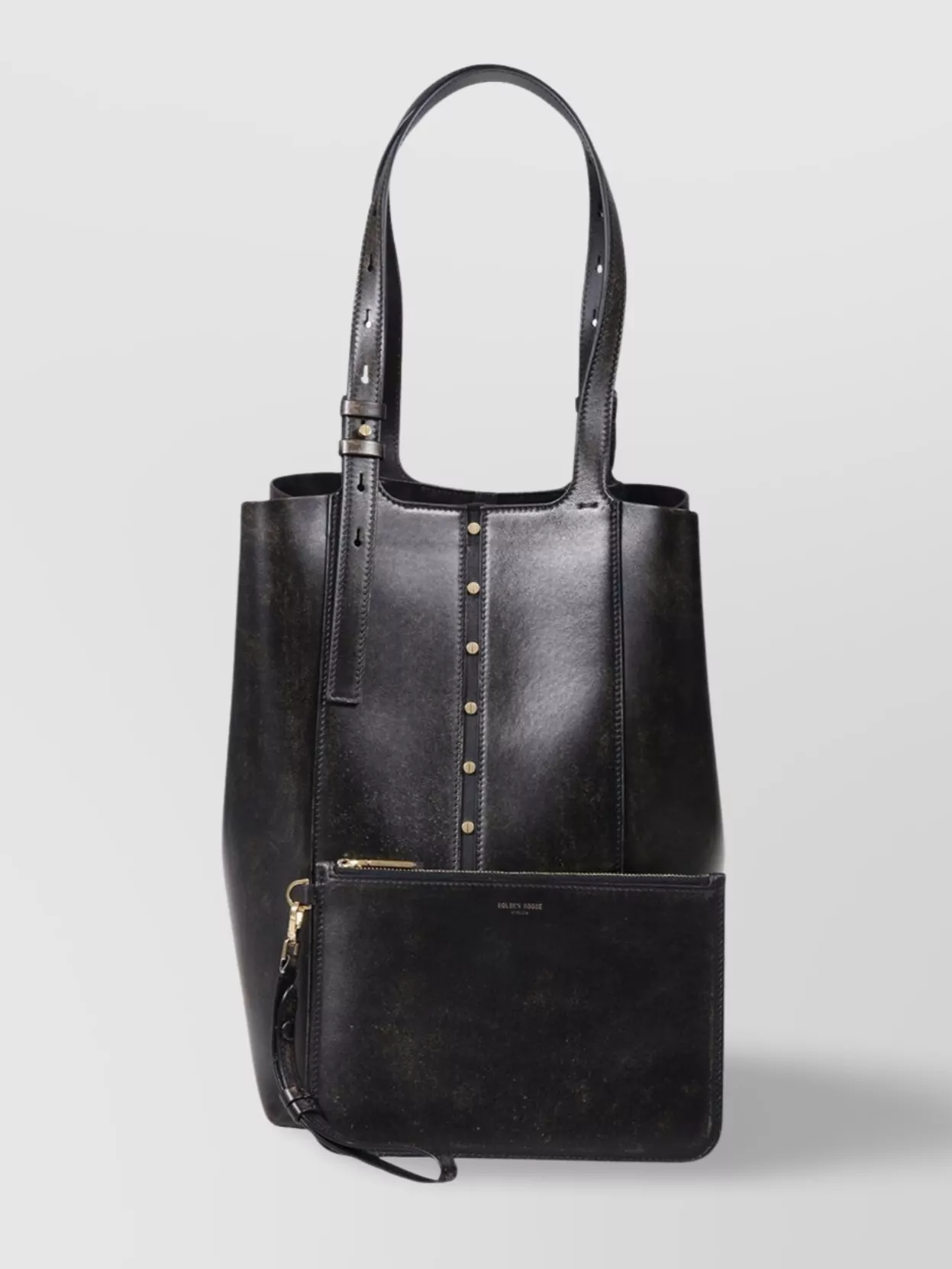 Golden Goose Studded Detail Tote Bag With Adjustable Straps