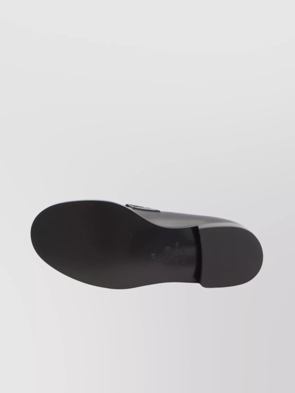 Mach&mach Pearl Embellished Leather Loafers In Black