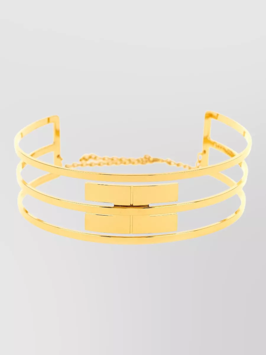 Elisabetta Franchi Logo Necklace