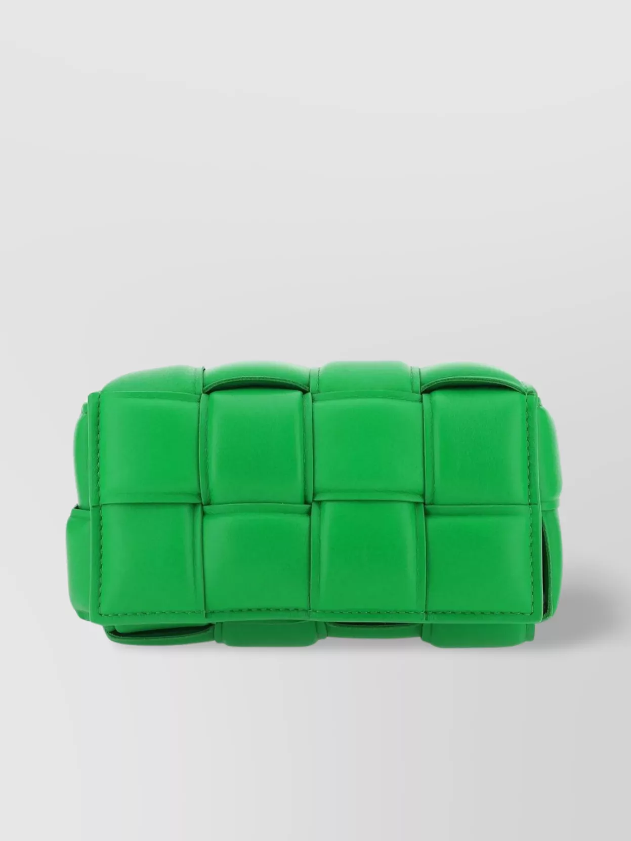 Shop Bottega Veneta Nappa Leather Belt Bag With Padded Design In Green
