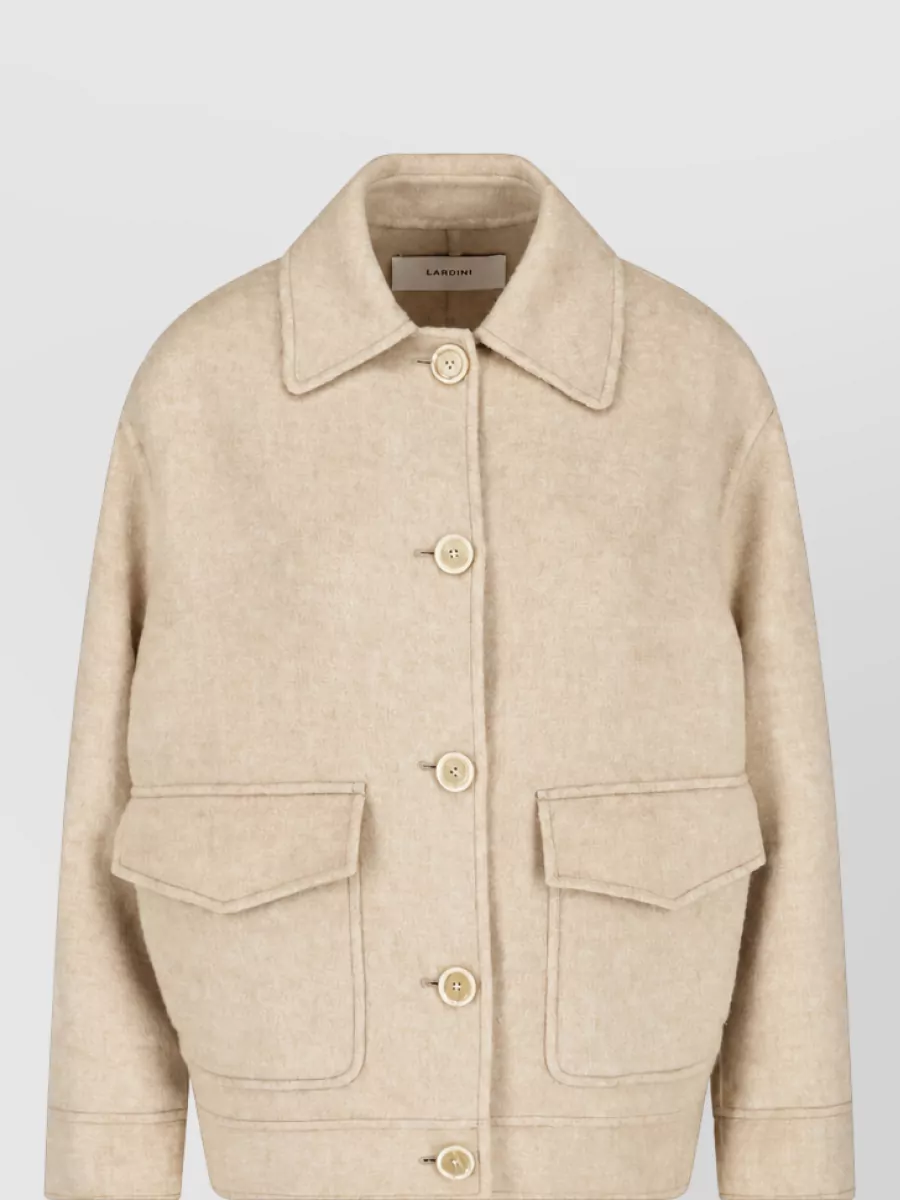 Lardini Cashmere wool single breasted coat