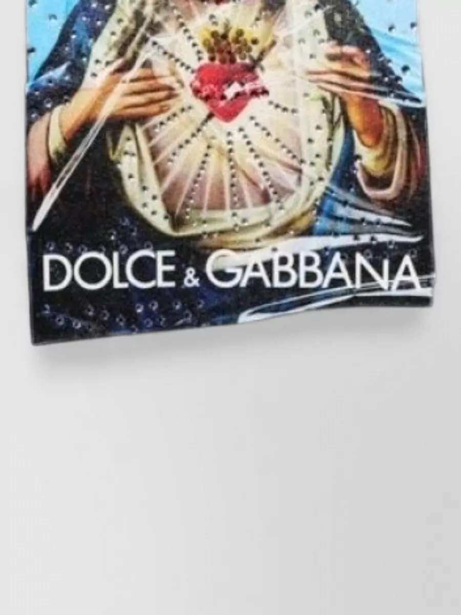 Dolce&Gabbana Crystal Embellished Printed Hoodie