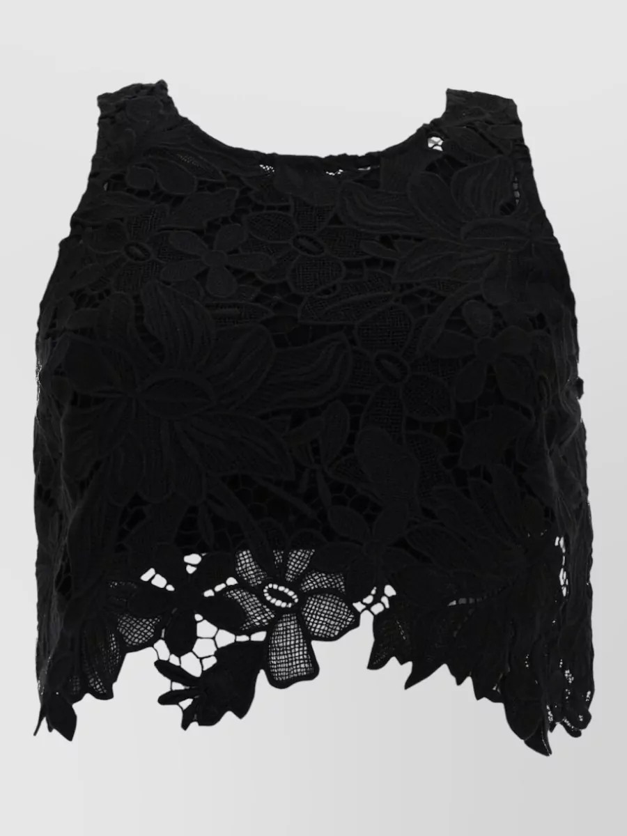 Sportmax macramé top