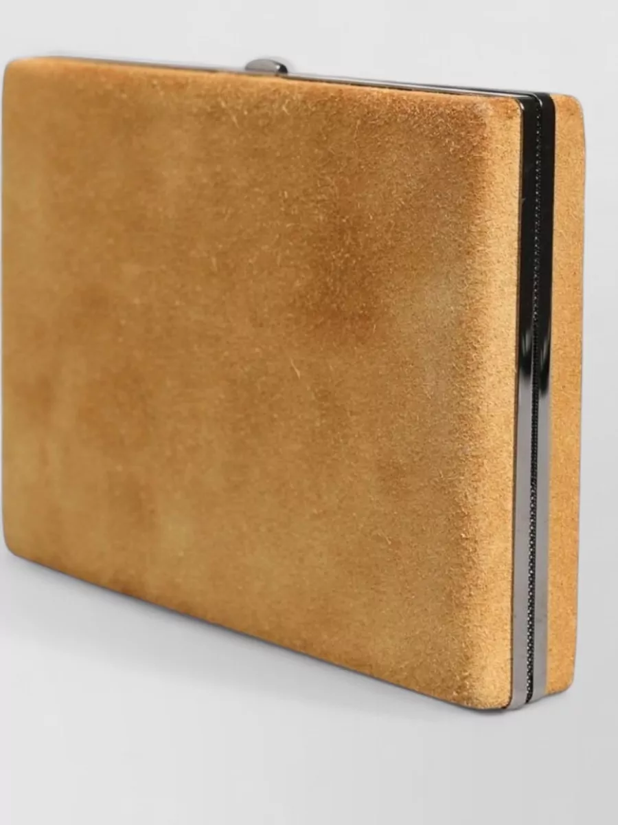 Dolce&Gabbana Devotion Calf Leather Clutch Bag