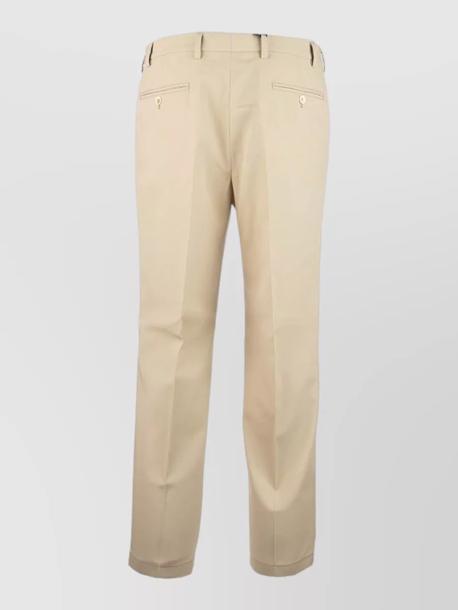 Prada Cotton Tailored Trousers