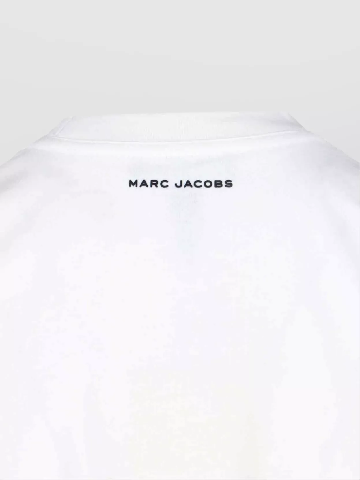 Shop Marc Jacobs Graphic Print Crew Neck Top With Short Sleeves
