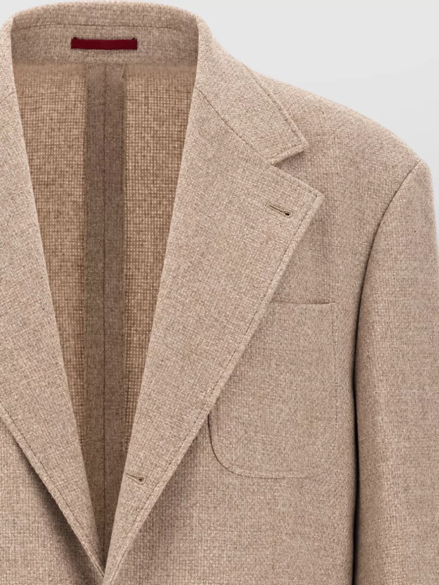 Brunello Cucinelli Cashmere Single-Breasted Suit Jacket