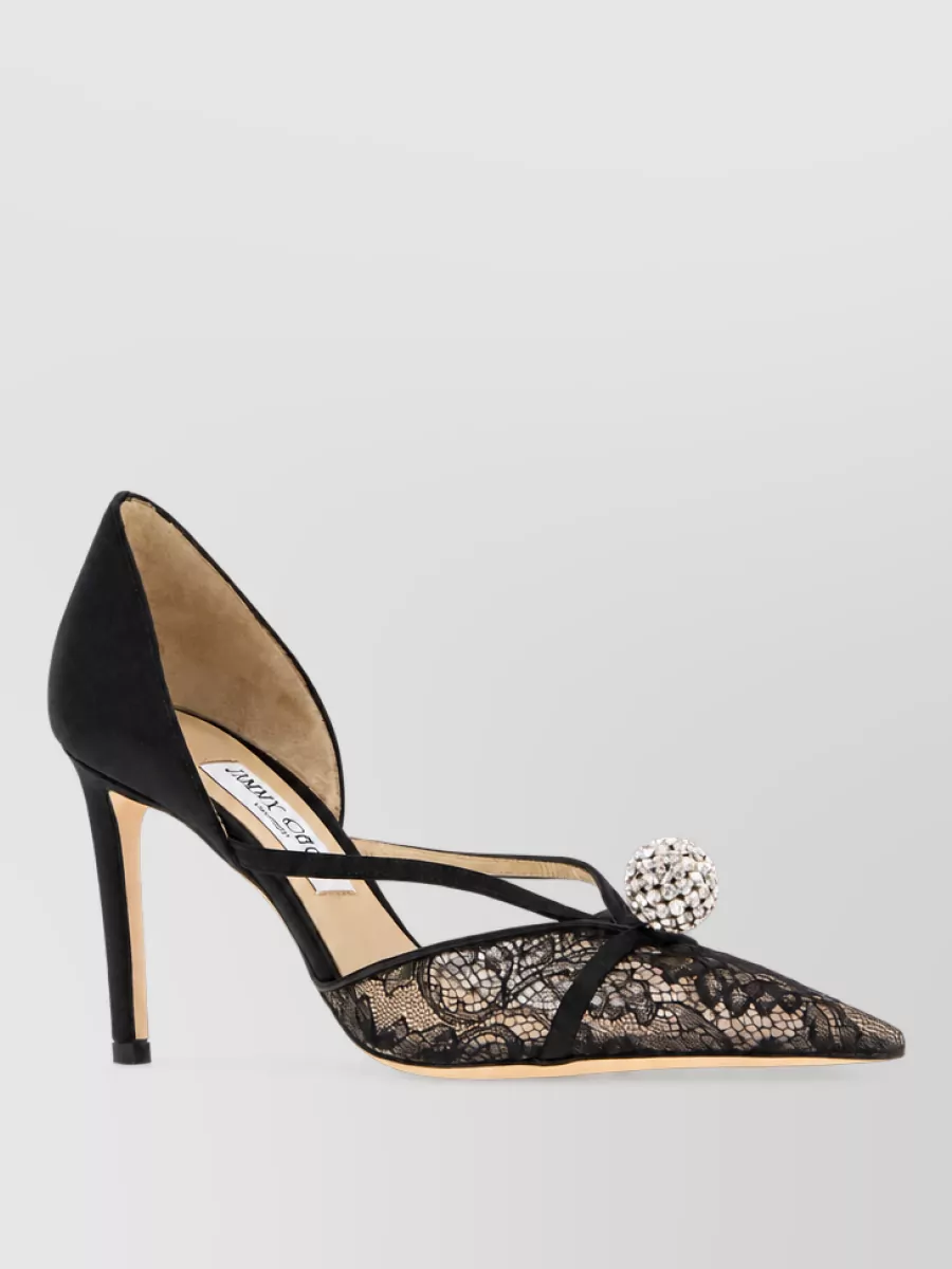 Jimmy Choo Lace Ballerina Shoes