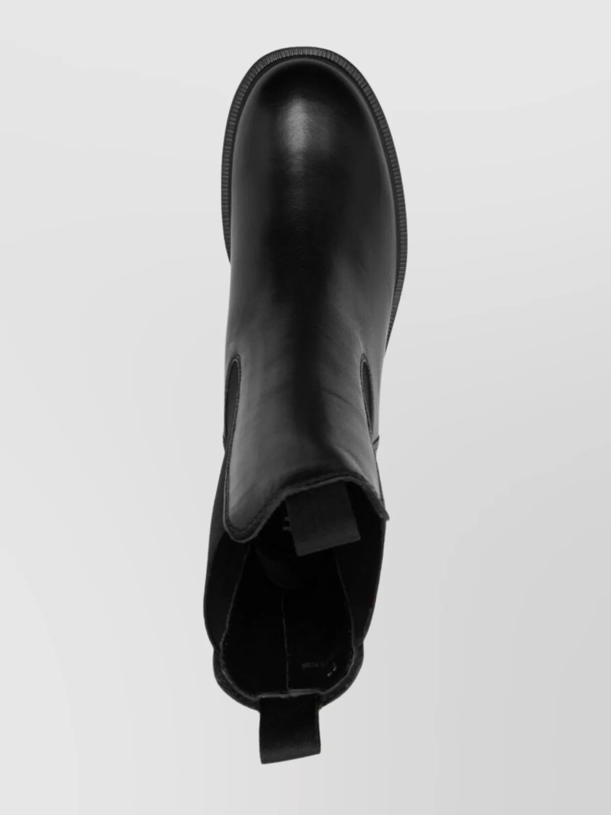Hogan Chunky Sole Round Toe Block Heel Boots