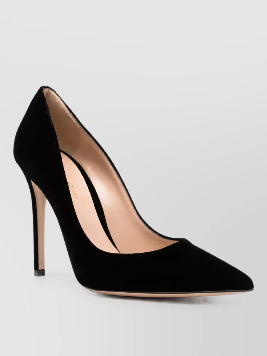 Gianvito Rossi velvet pointed-toe pumps