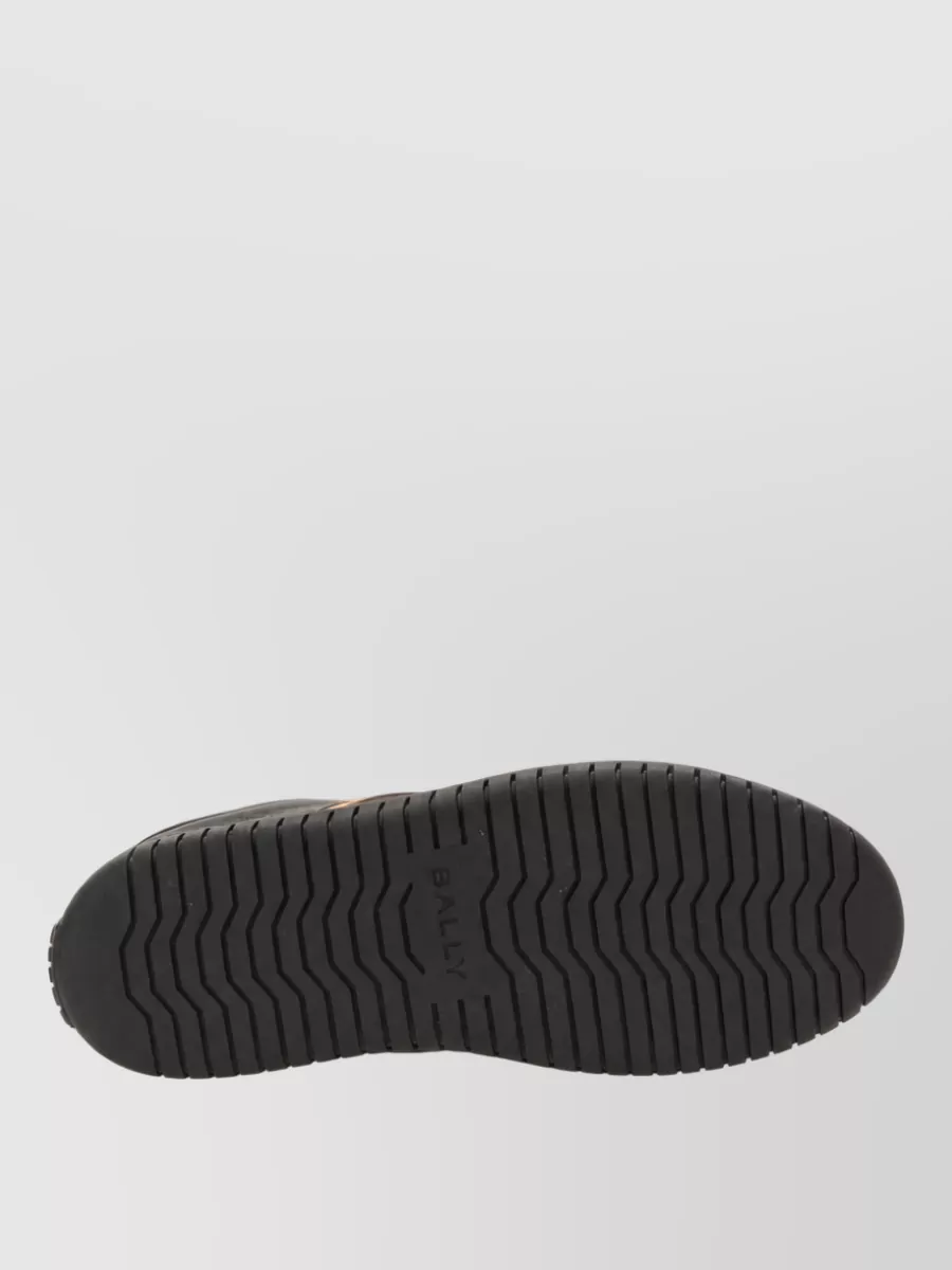 Bally Leather Lace-Up Sneakers