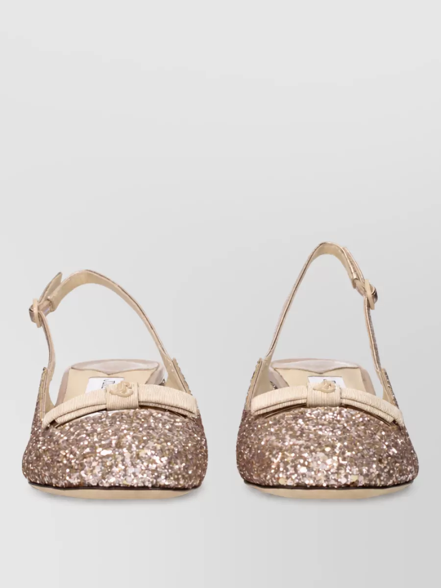 Jimmy Choo glitter pumps