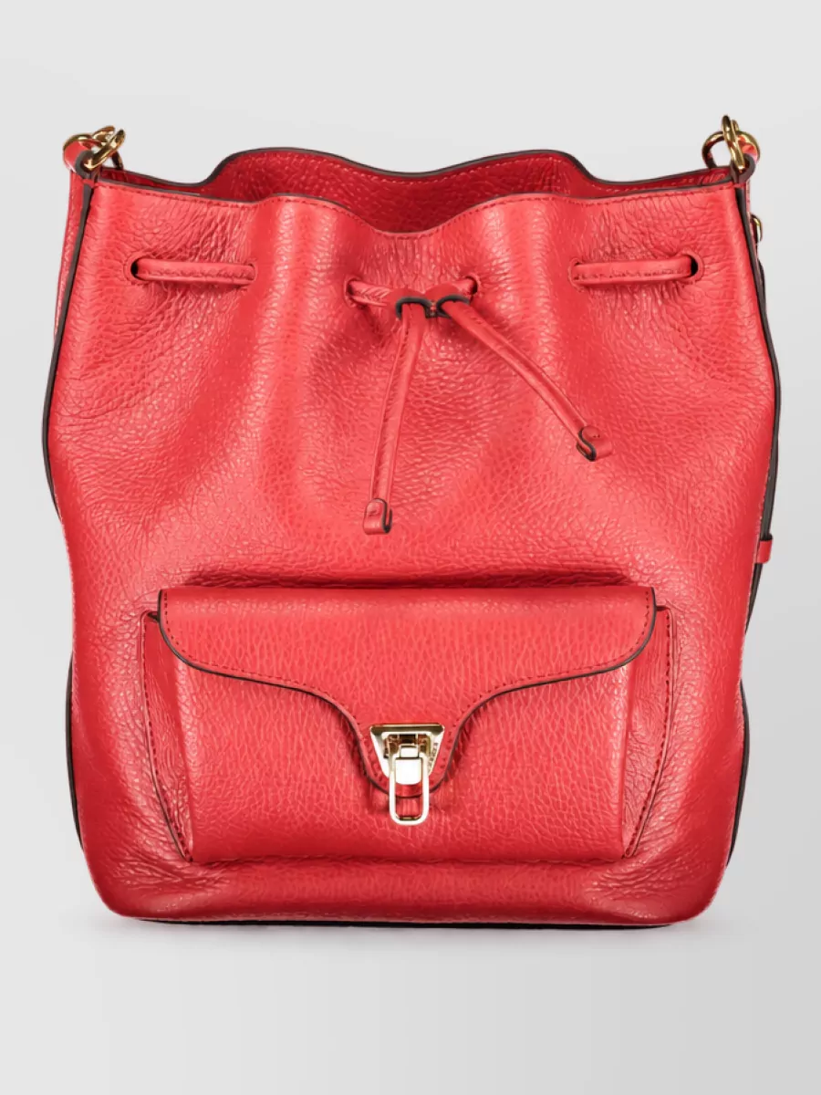Coccinelle leather backpack