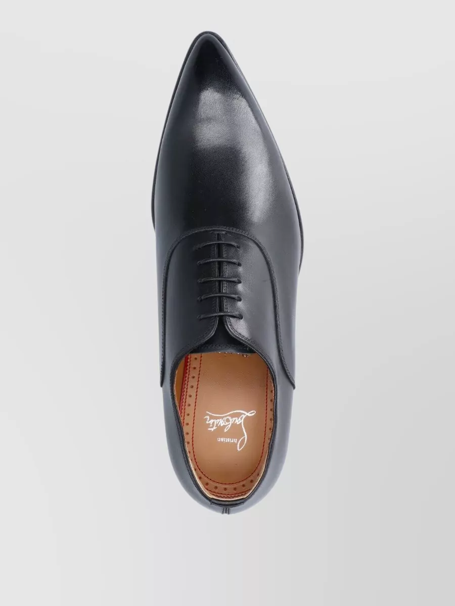 Christian Louboutin Leather Oxford Shoes