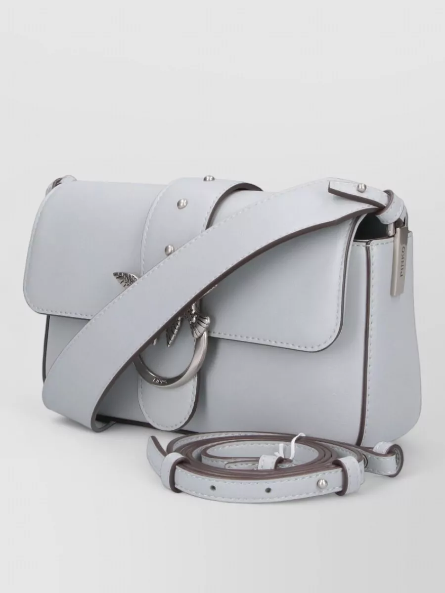 Pinko Love Bag Mini Leather Shoulder Bag