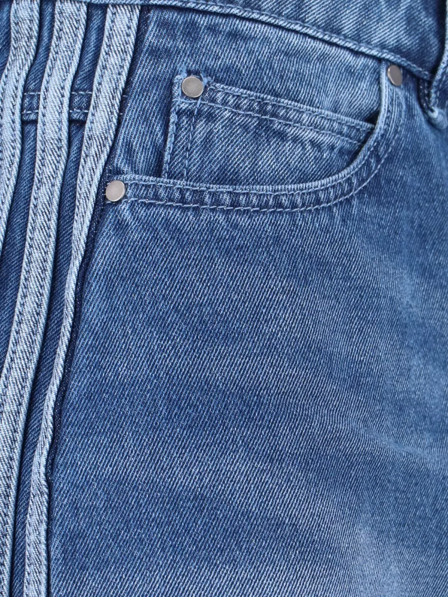 Adidas Midi Skirt Knee Length Slit Pockets