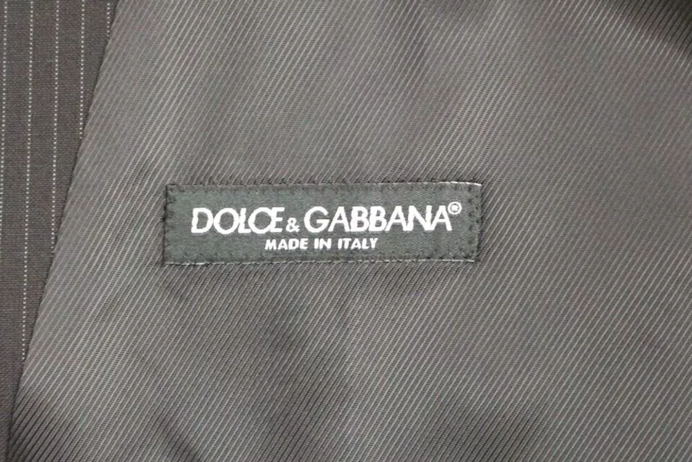 Dolce&Gabbana Wool Pinstripe Slim-Fit Single-Breasted Vest