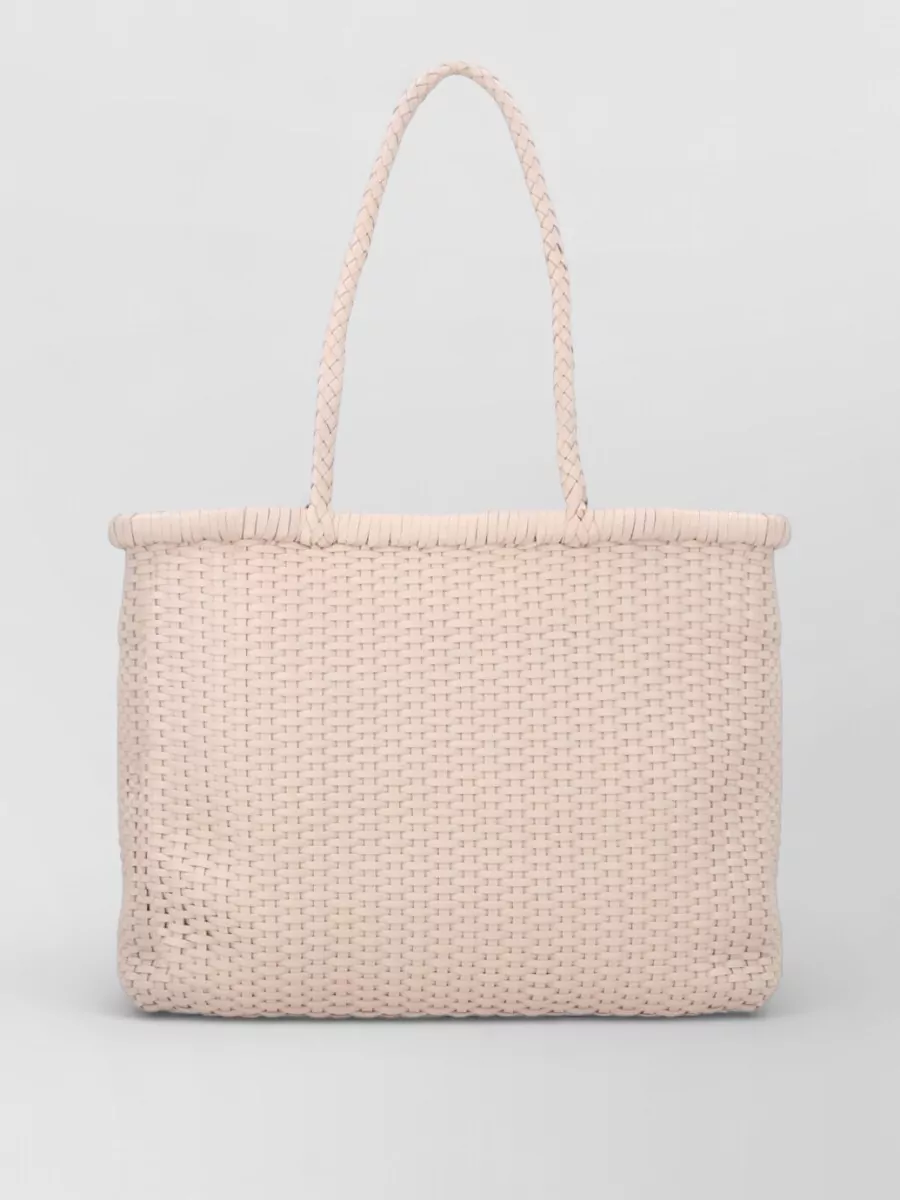 Dragon Diffusion b weave large leather tote bag