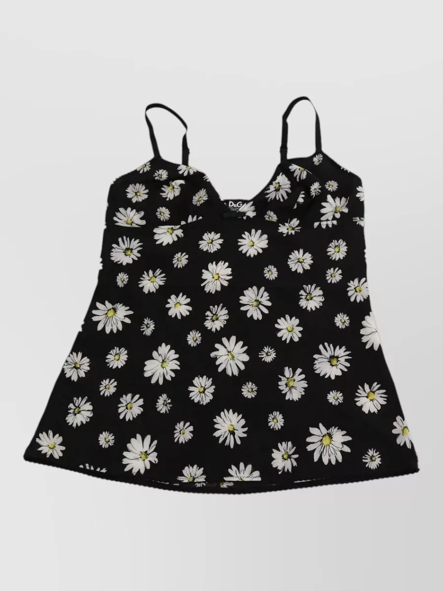Dolce&Gabbana Floral Print Camisole