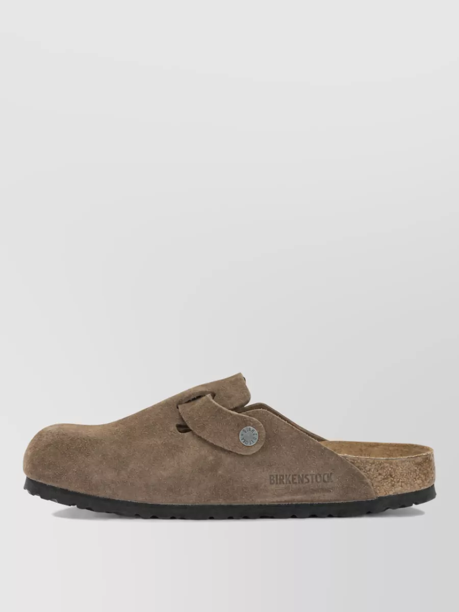 Birkenstock suede leather boston bs clogs