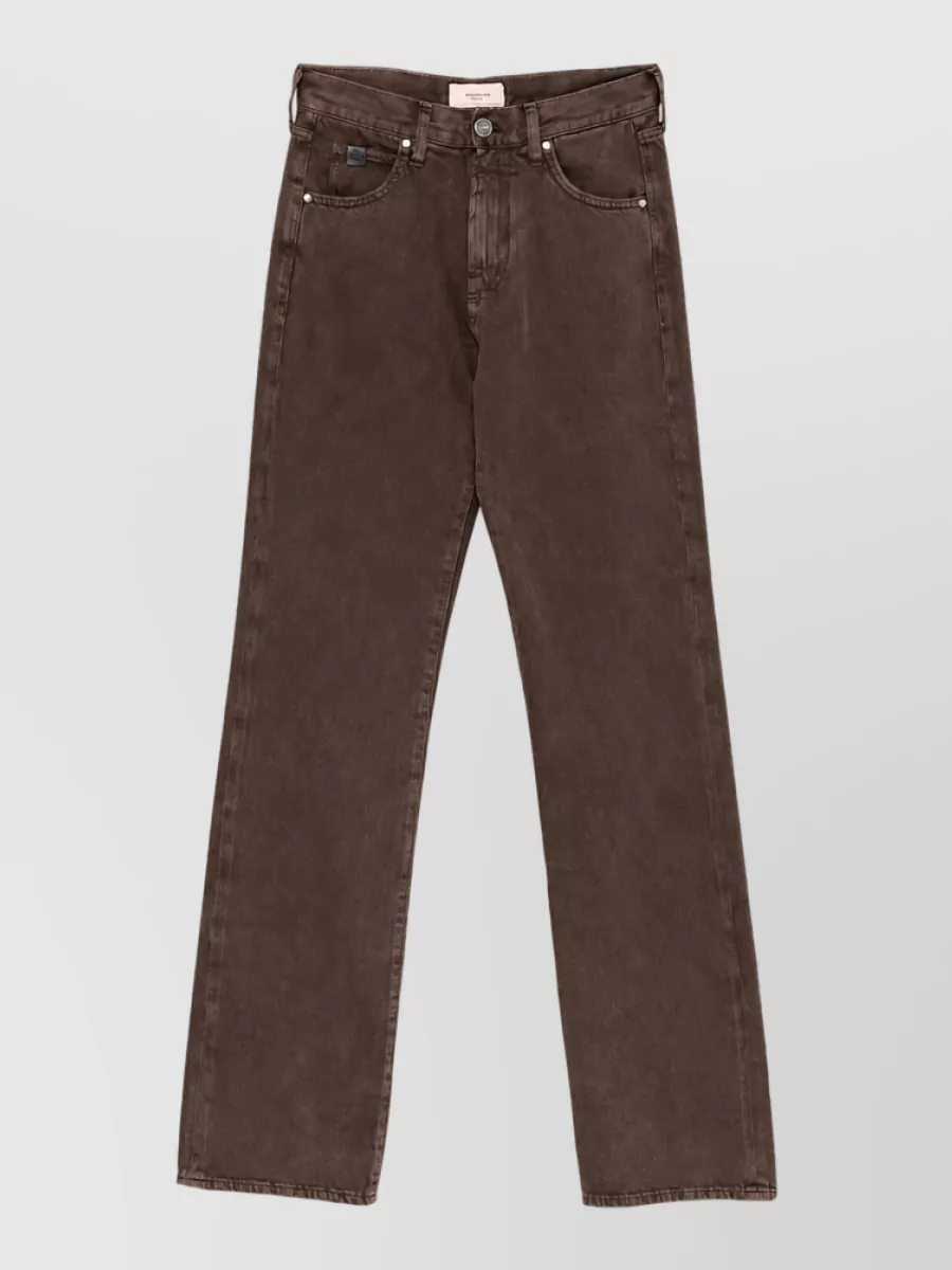 Jacob Cohen Denim High-Rise Straight-Leg Jeans