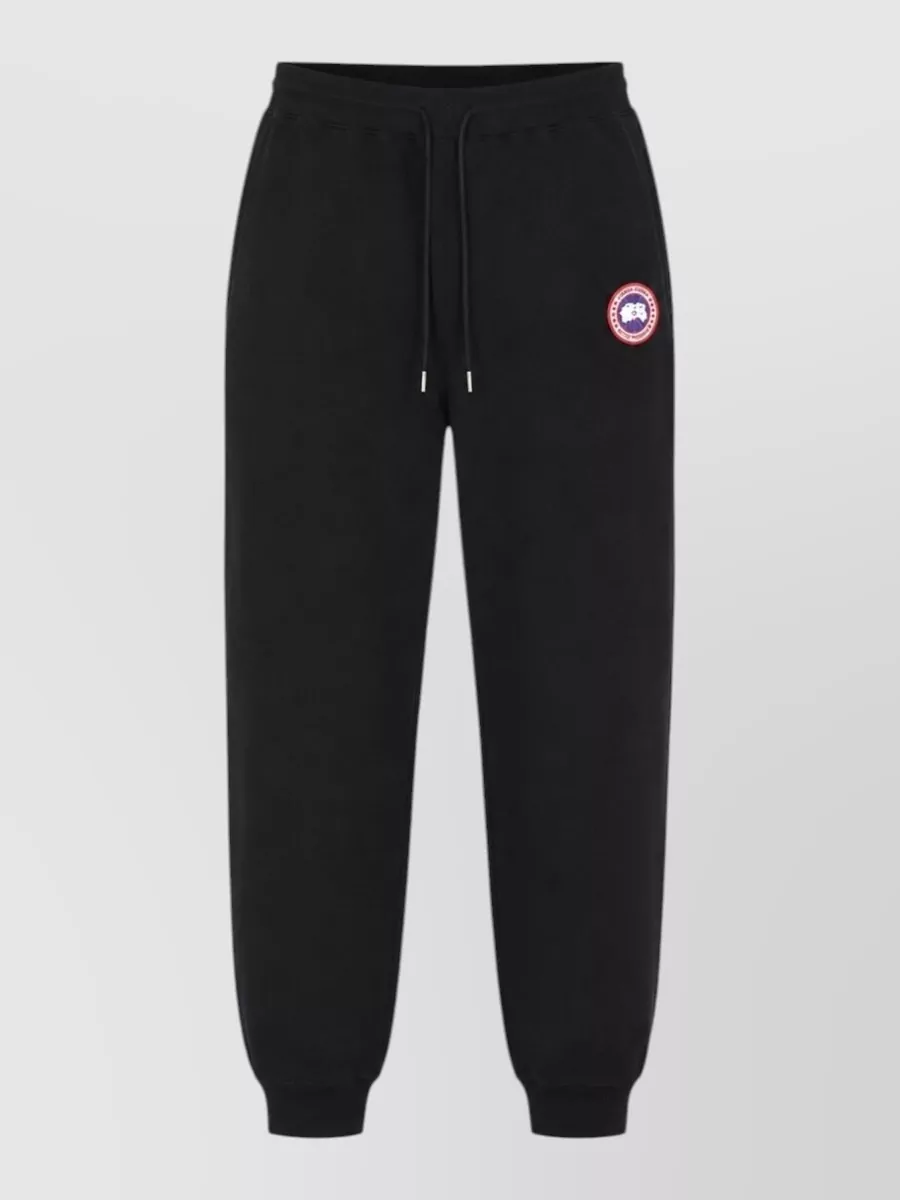 Canada Goose cotton logo-patch track pants