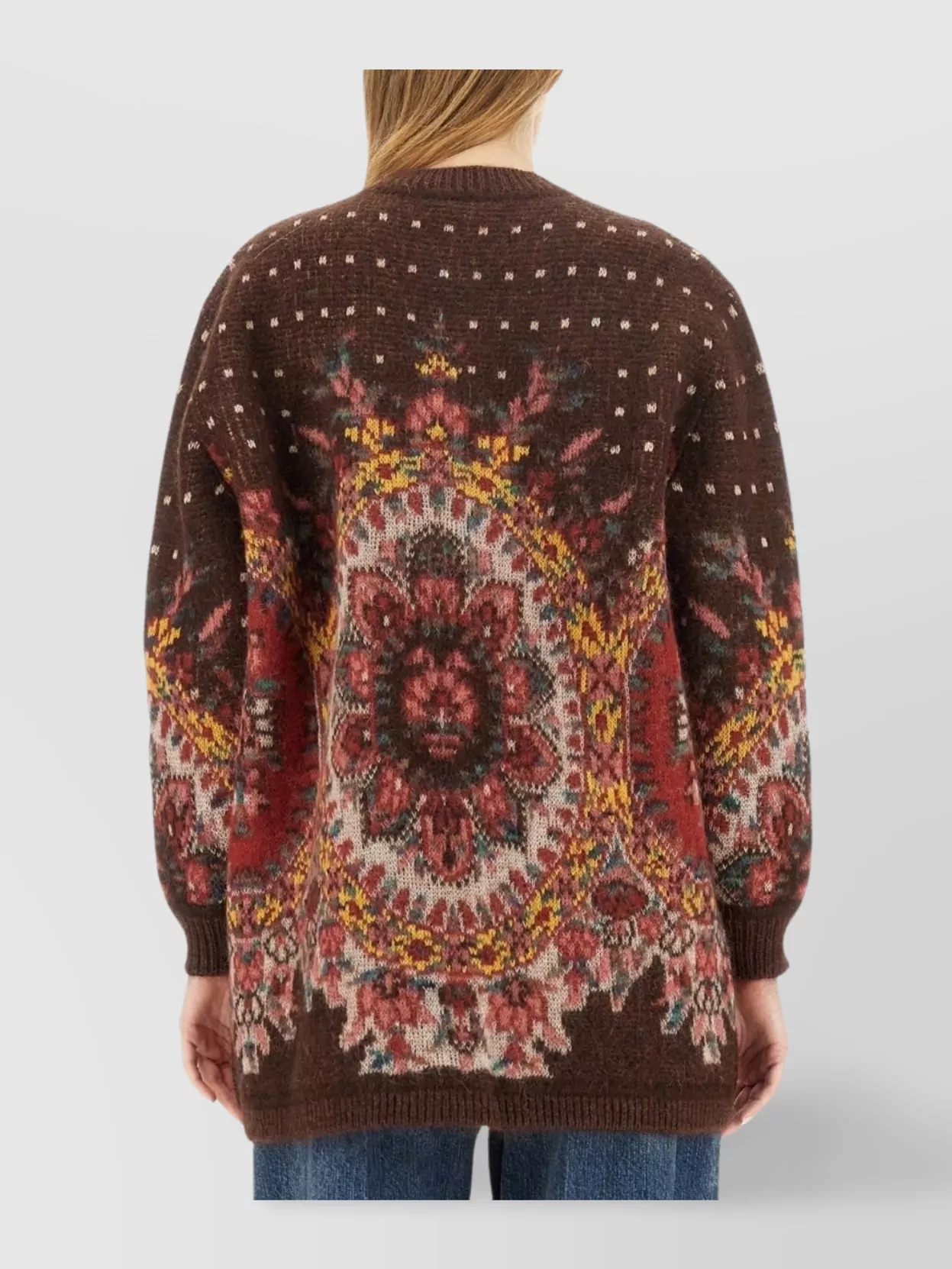 Etro Logo Embroidered Knit Cardigan