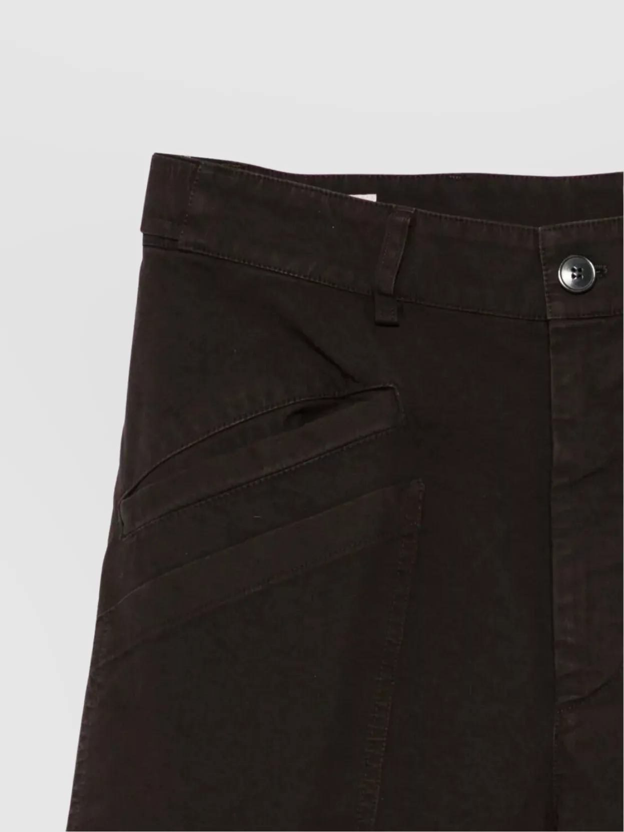 Dries Van Noten Straight Leg Cotton Trousers And Pockets