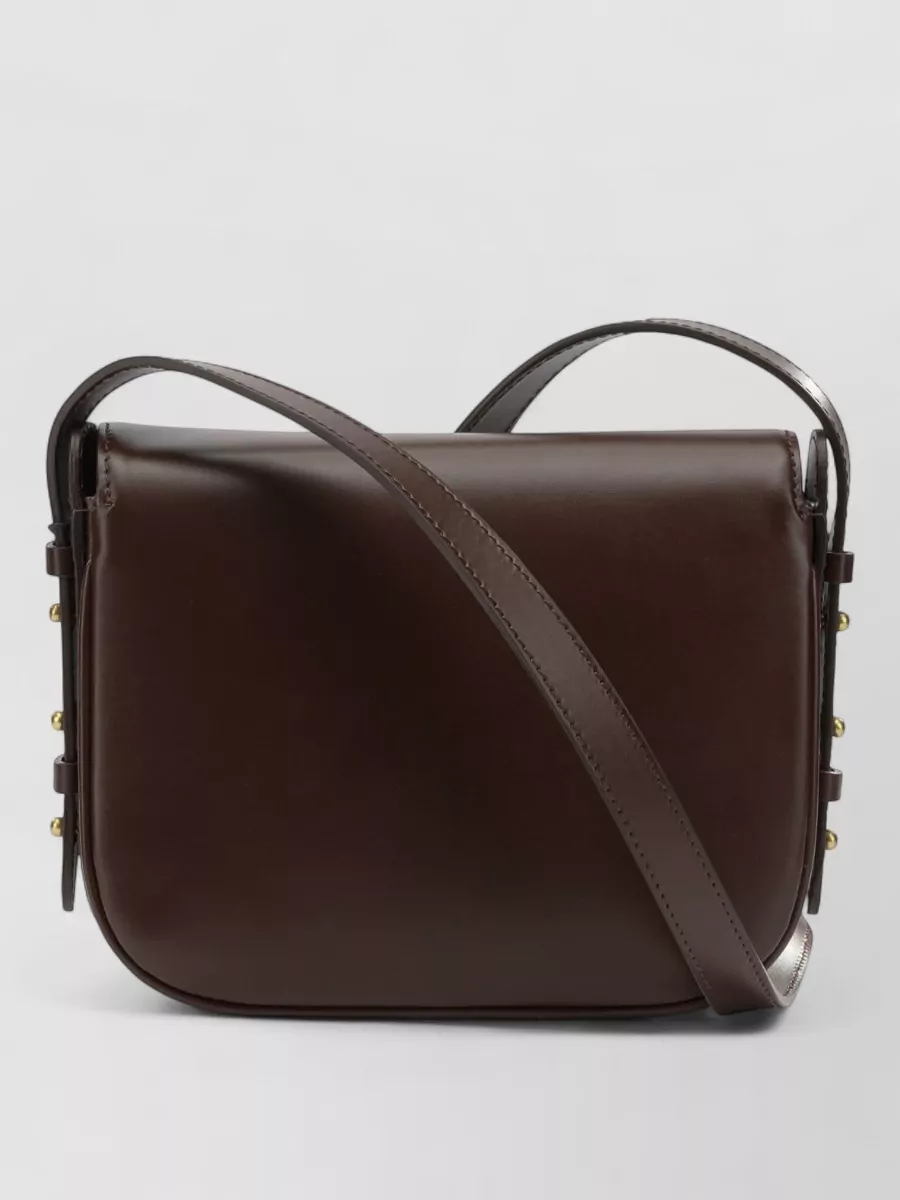 Soeur Leather Small Crossbody Bag