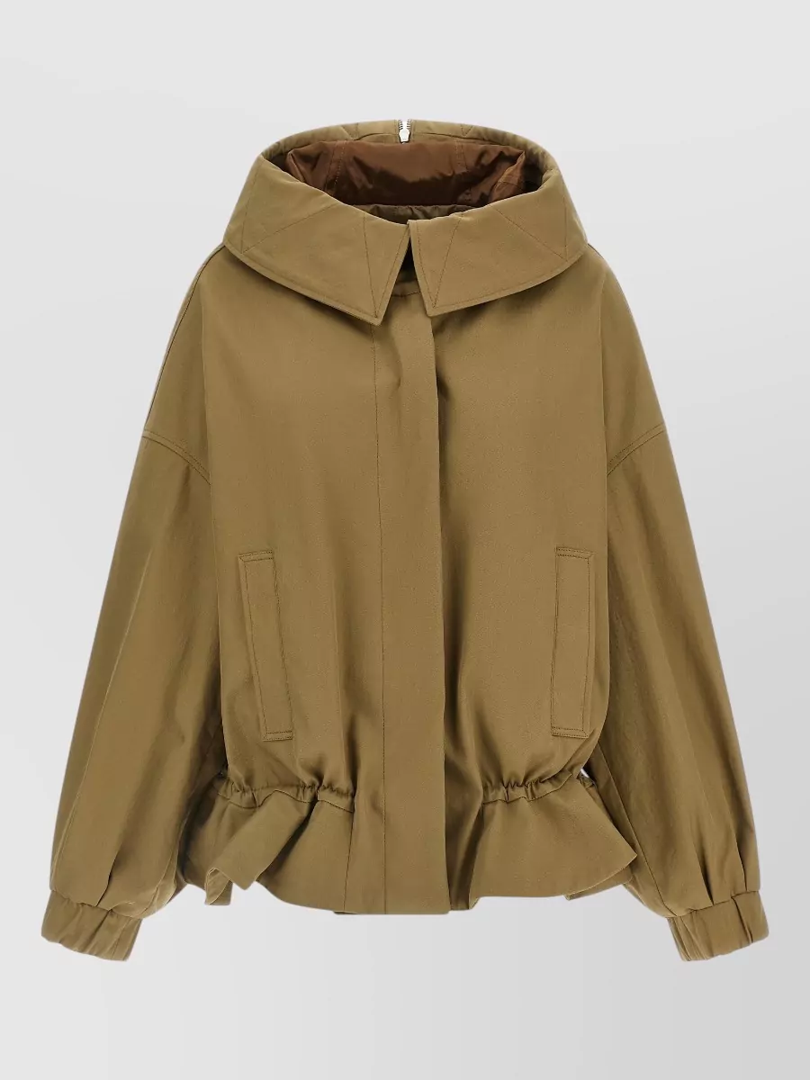Dries Van Noten cotton loose-fit bomber jacket