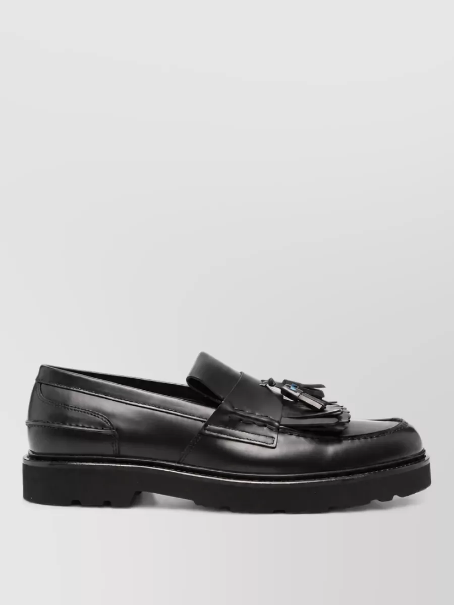 Paul Smith leather monk shoes
