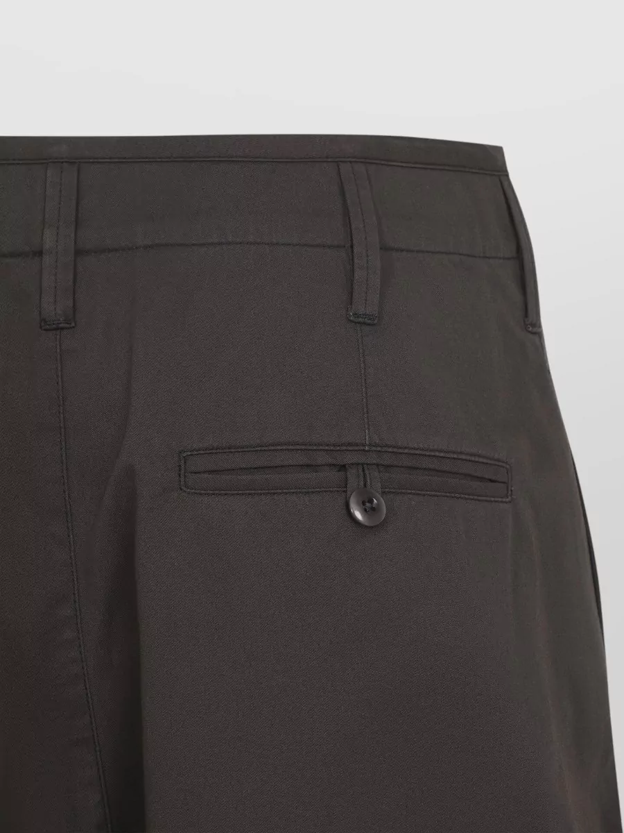Lemaire Cotton Oversized Tailored Shorts