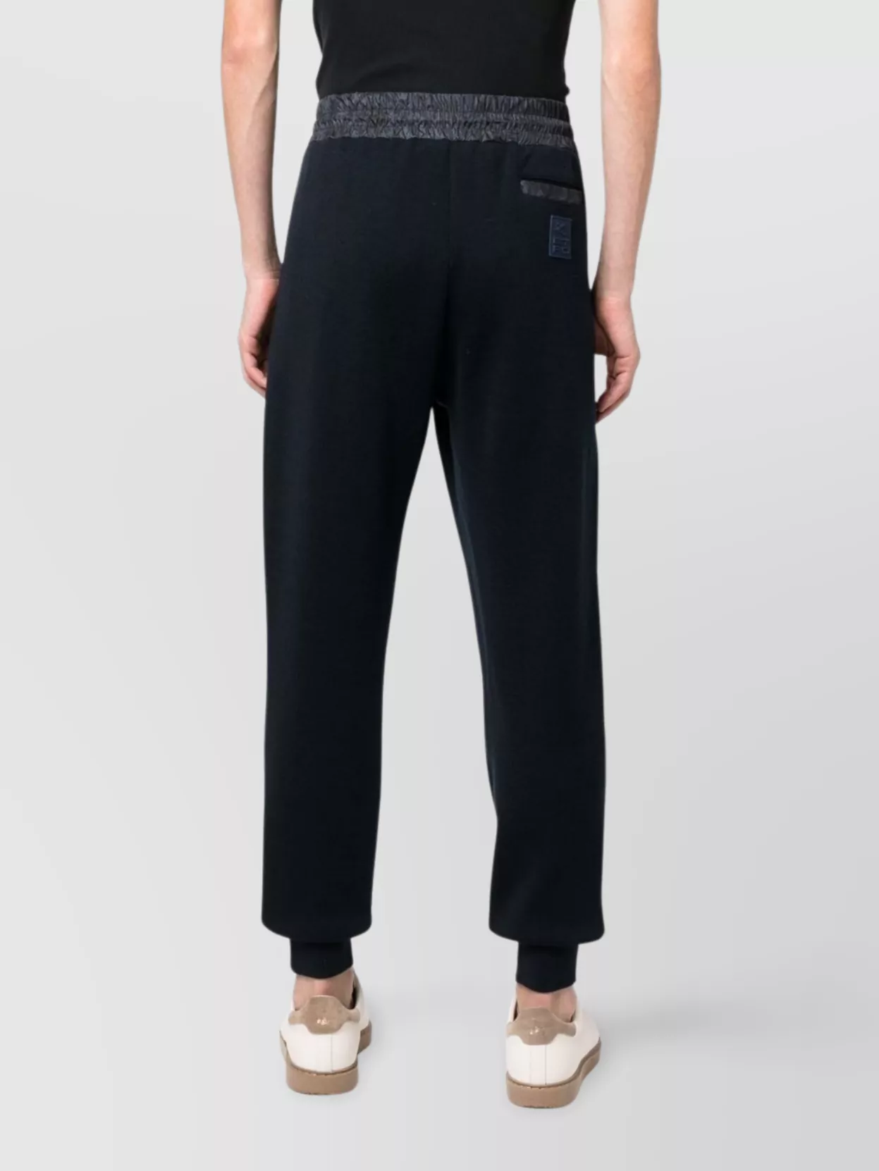 Etro Travel Trousers Ribbed Cuffs